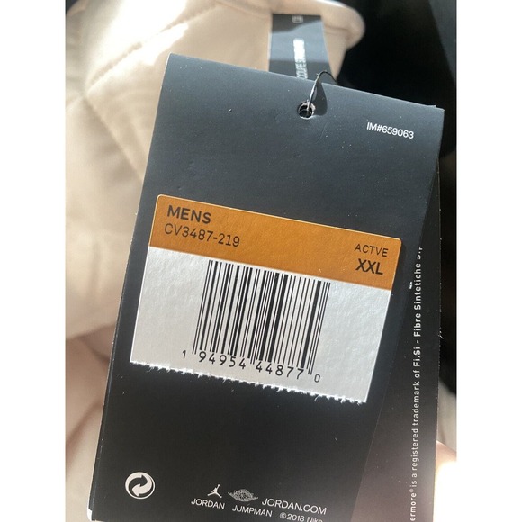 Nike Air Jordan Thermore Synthetic Down Winter Jacket CV3487 219 Mens XXL - Picture 7 of 7